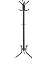 Standgarderobe SAMUEL, 49x176 cm, schwarz
