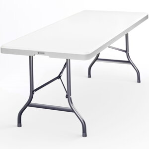 Buffettisch KAMIL klappbar, 76x183x74cm, weiß