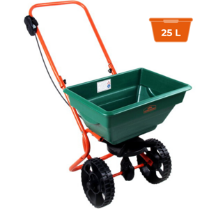 Streuwagen SEED, 25 l, grün/orange