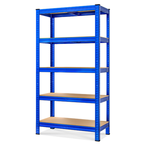 Hochlastregal HEAVY, max. 875 kg, 90x40x180 cm, blau