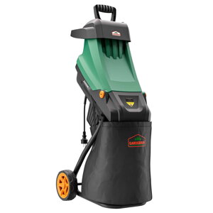 Gartenhäcksler für Äste VAVRO, 2400W, 50l, schwarz/grün