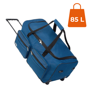 Reisetasche auf Rollen JOY 85 l, blau