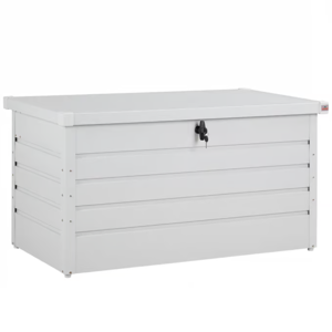 Metall-Aufbewahrungsbox METALBOX, 385L, 120×62×63 cm, grau