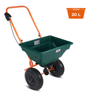 Streuwagen SEED, 20 l, grün/orange