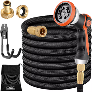 Flexible Wasserschlauch ARIANA, 30 m, schwarz