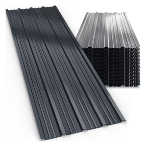 Trapezblech ARON, 12er-Set, 129x46cm, anthrazit