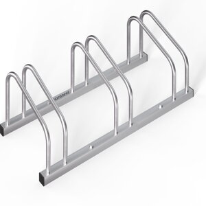 Fahrradständer BIKE, 71x32x27 cm, silber