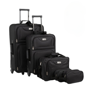 Kofferset TRAVEL, 5-teilig, schwarz