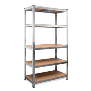 Hochlastregal HEAVY, max. 875 kg, 90x40x180 cm, silber