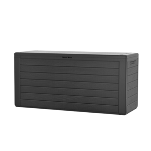 Aufbewahrungsbox WOODEBOX, 280 l, 120x46x57 cm, anthrazit