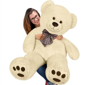 Großer Plüschbär BENY, 100 cm, creme