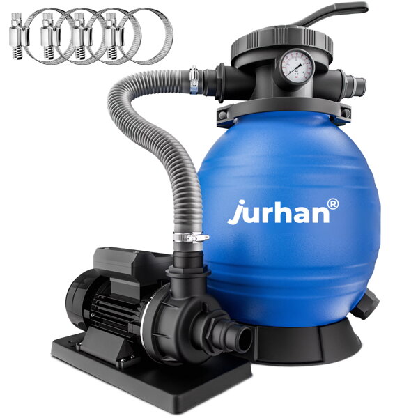 Sandfilteranlage für Pool AQUA 10 200 l/h, blau