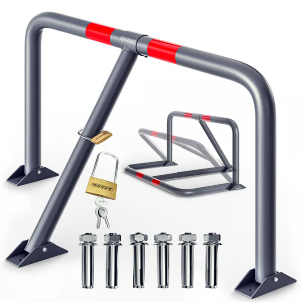 Parkbügel ANTONIA, 80x47x44cm, grau