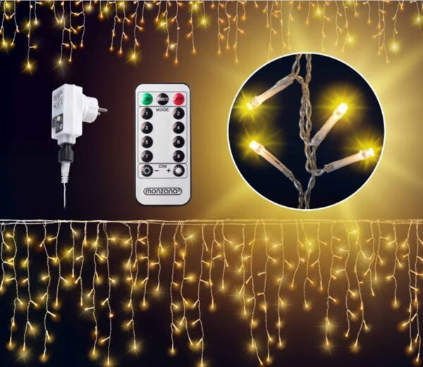 Weihnachtslichterkette CECIL, 5 m, warmweiß