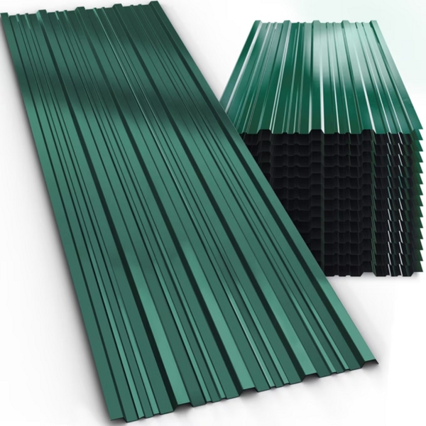 Trapezblech ARON, 14er-Set, 110x46cm, grün