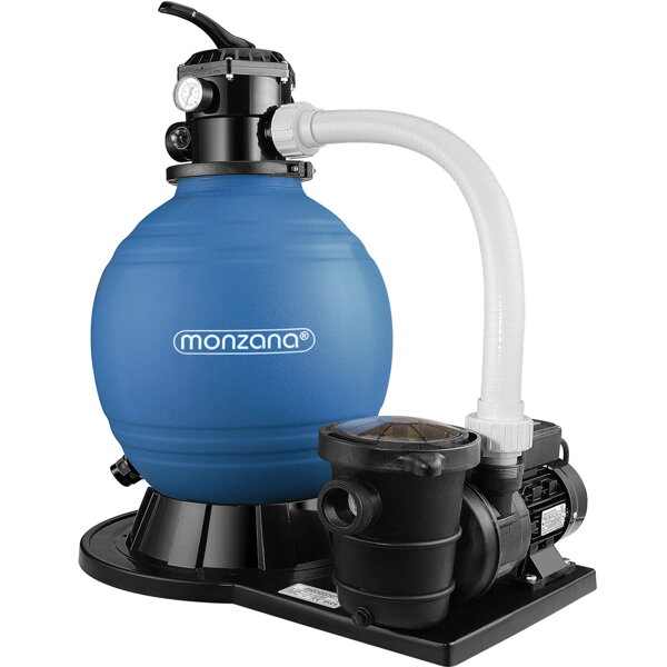 Sandfilteranlage für Pool AQUA 15 900 l/h, blau