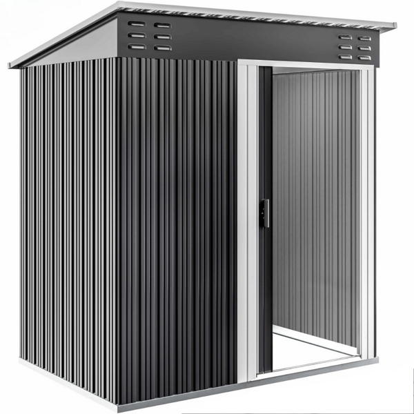 Gartenhaus für Werkzeuge Größe M, 162x86x181 cm, anthrazit