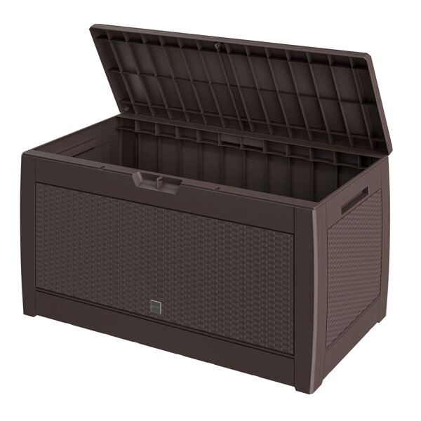 Aufbewahrungsbox RATO, 310l, 119x48x60cm, braun