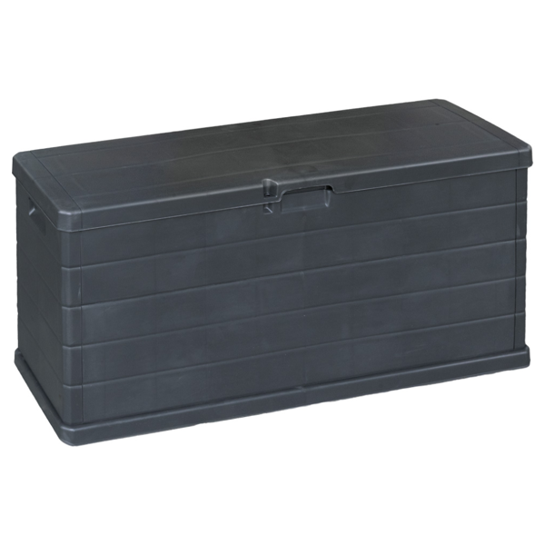 Aufbewahrungsbox OMEGA, 210L, 117x38x56cm, anthrazit