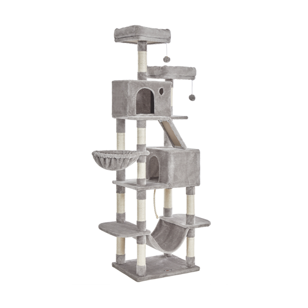 Katzenbaum PANTHER, 60x50x206cm, grau